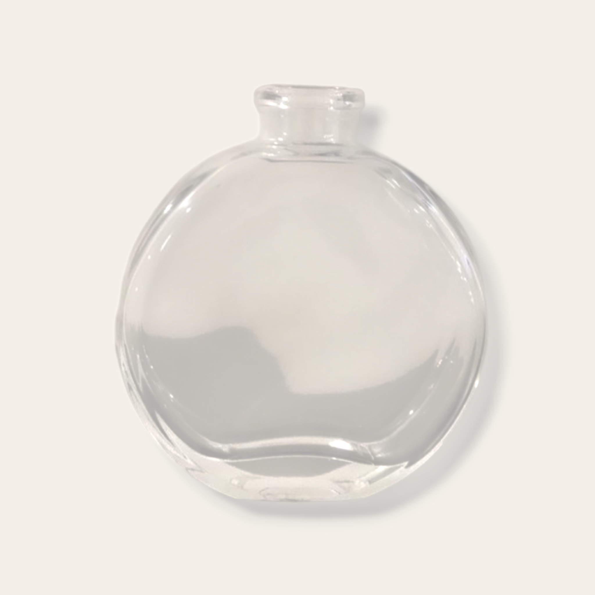 Circle Small Clear Vase-mini crafting vase-Pampas B