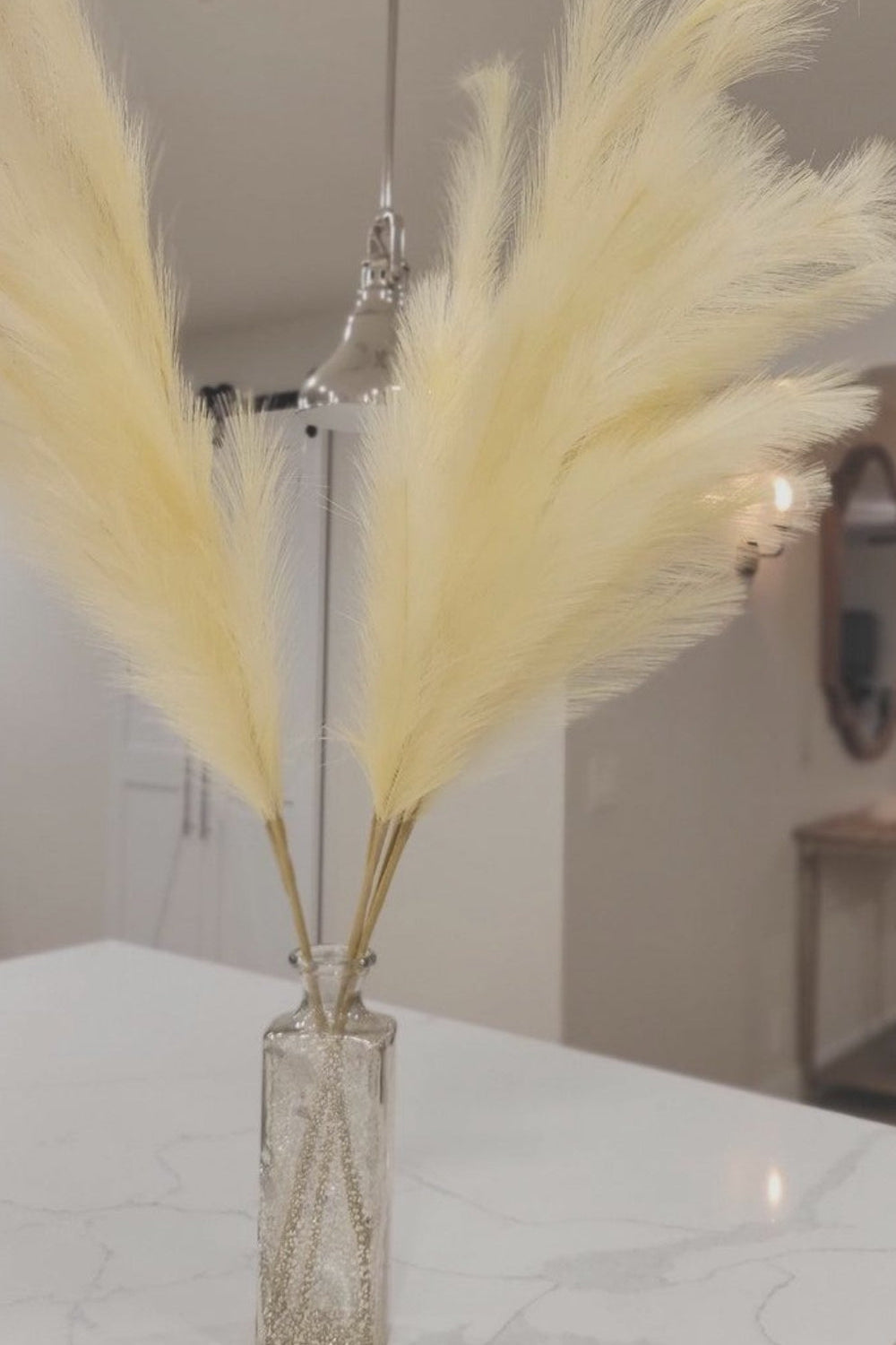 Faux Vanilla Stems (5)-Pampas B