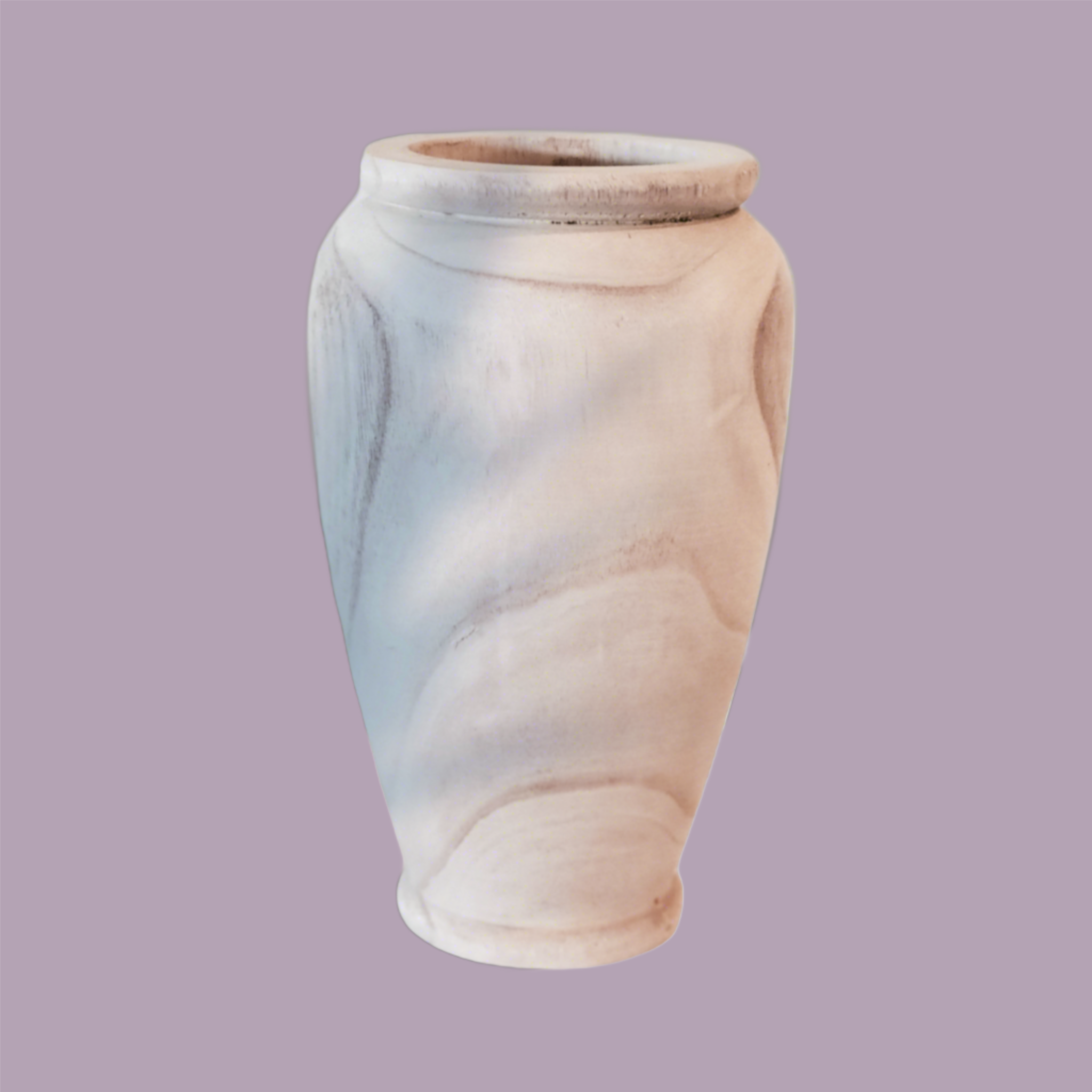 Glam Wood Vase by Pampas B-Vases-Pampas B