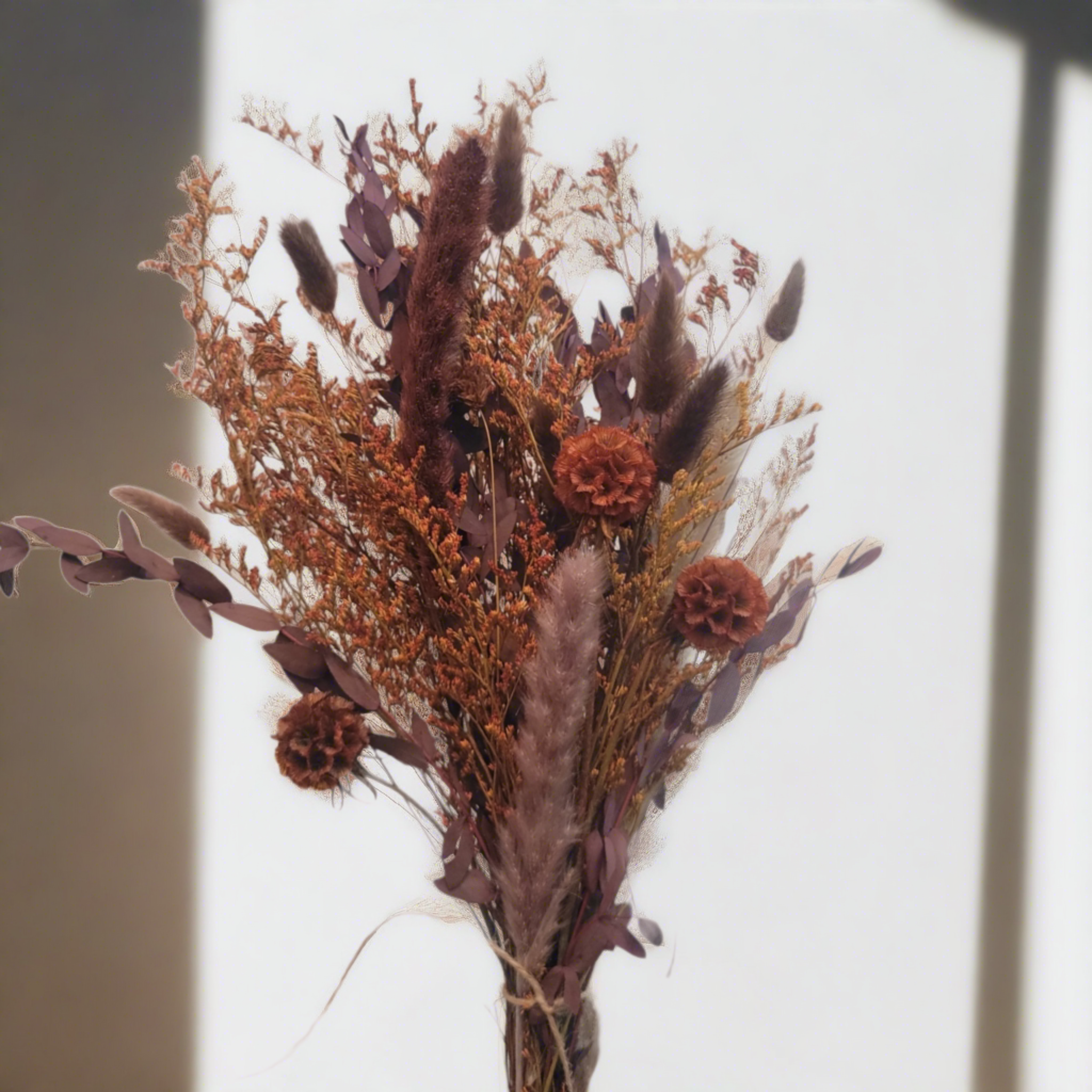 Fall rustic lady fall bouquet-Pampas B