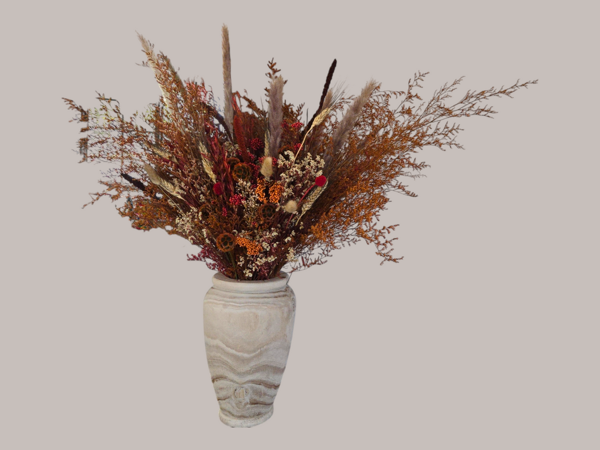 Spicy rust fall bouquet | Pampas B
