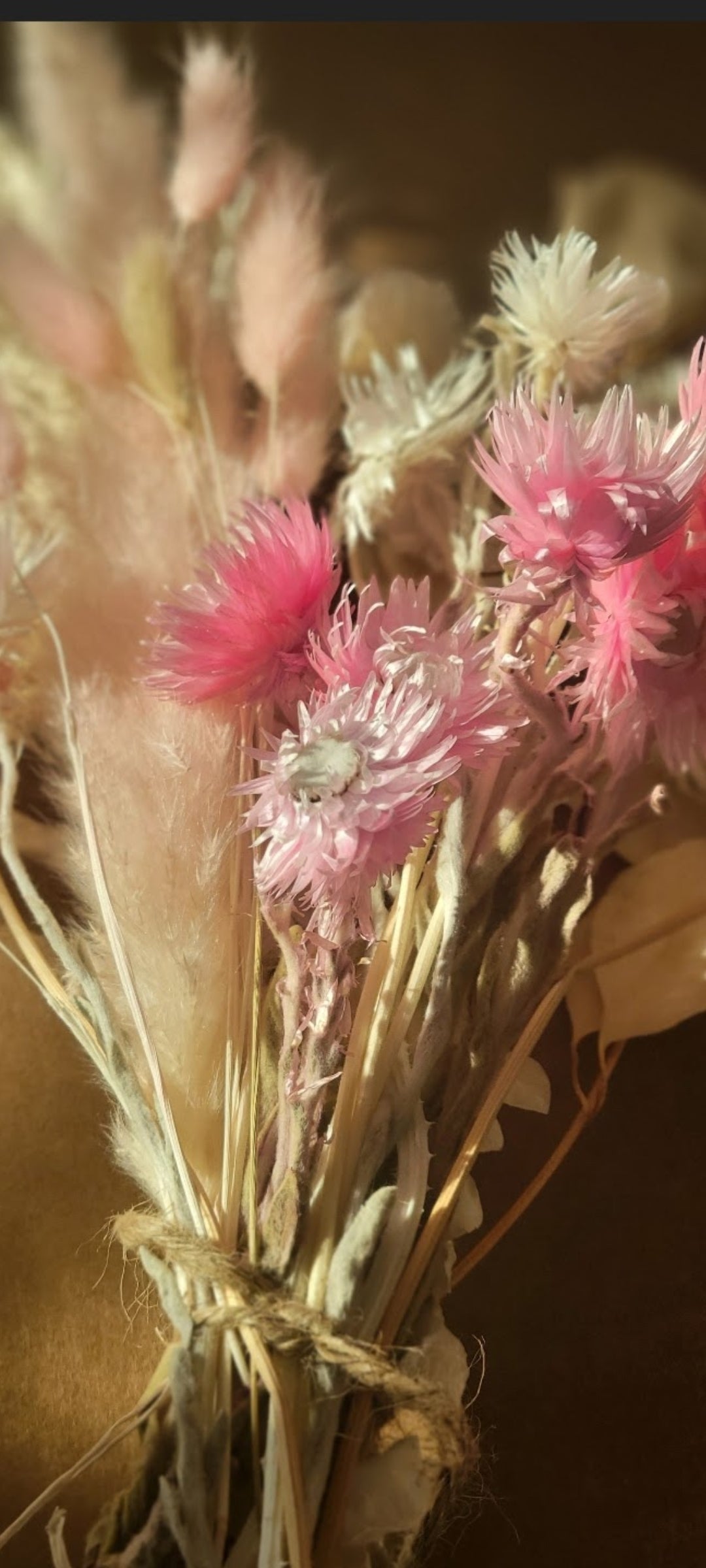 Pink wildflower bouquet-Pampas B
