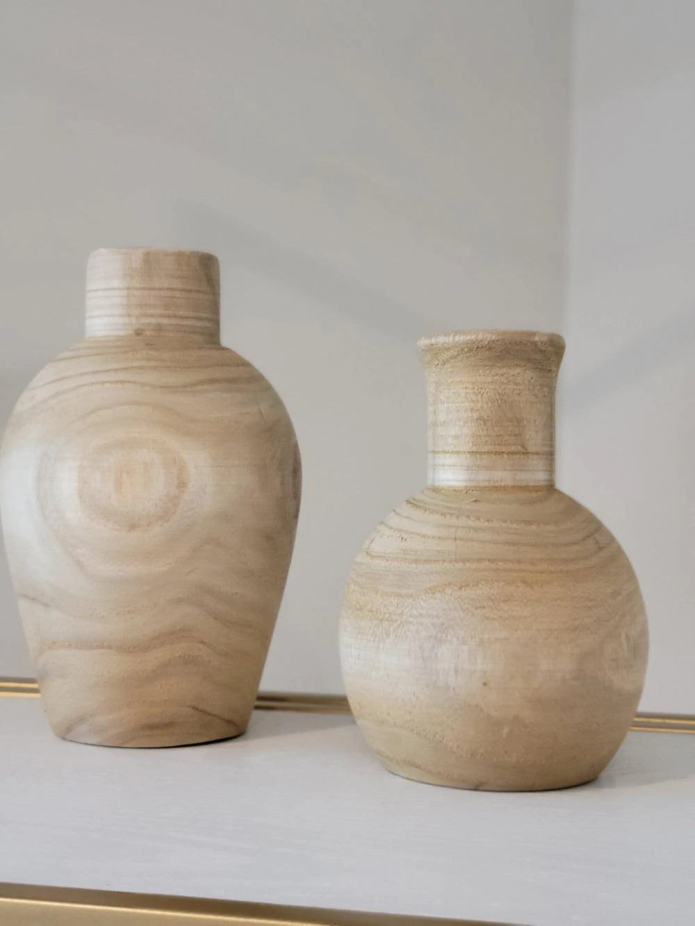 Wooden Boho Chic Vases