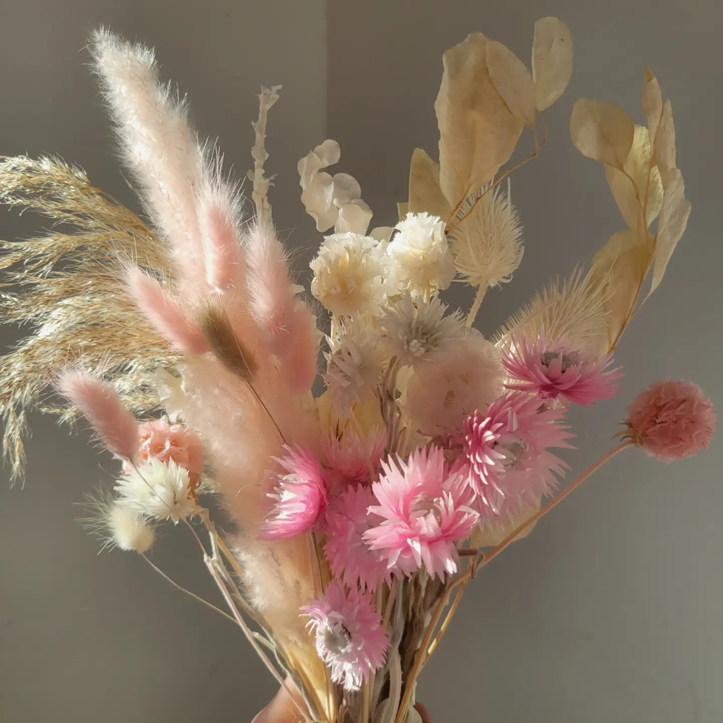 Wildflower Pink Bouquet-Pampas B